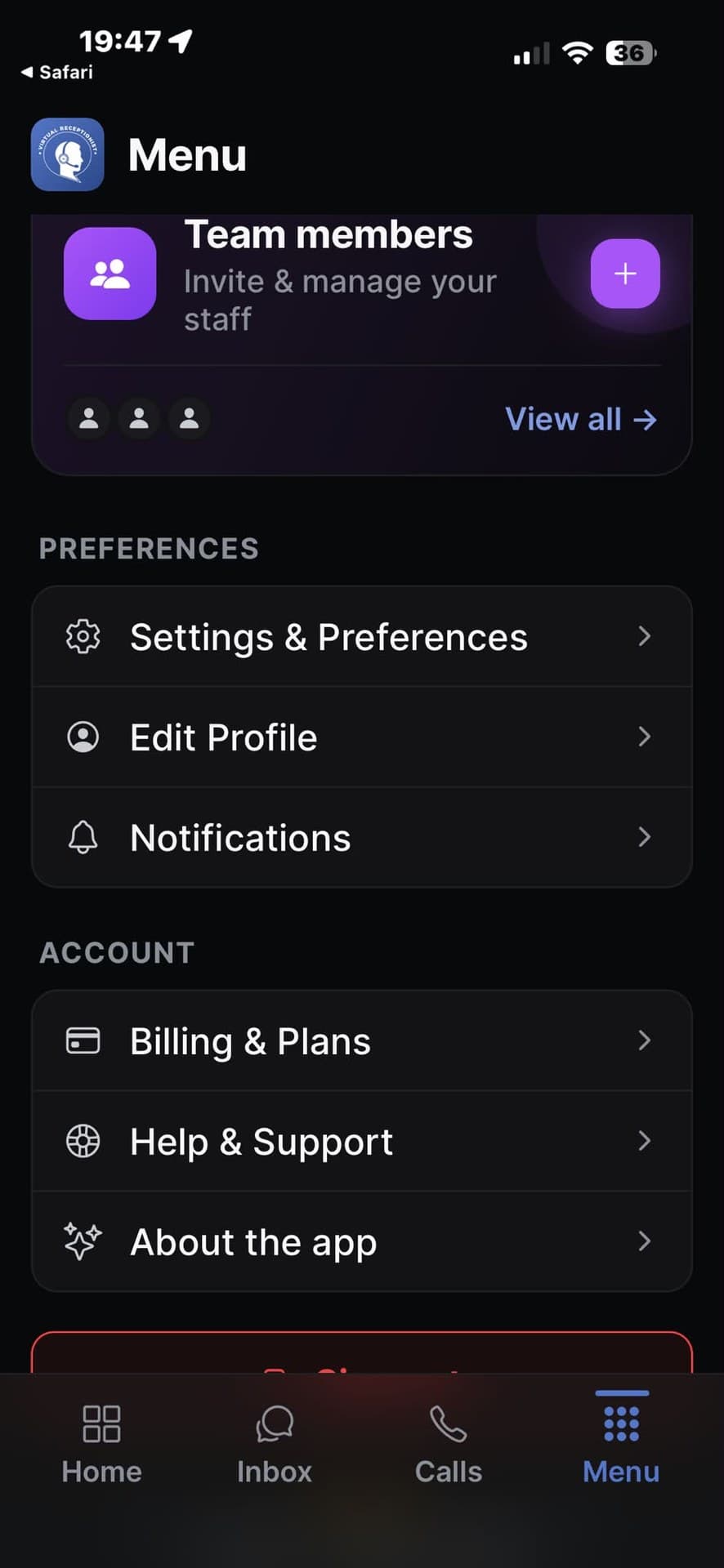 Dashboard - Stats Overview